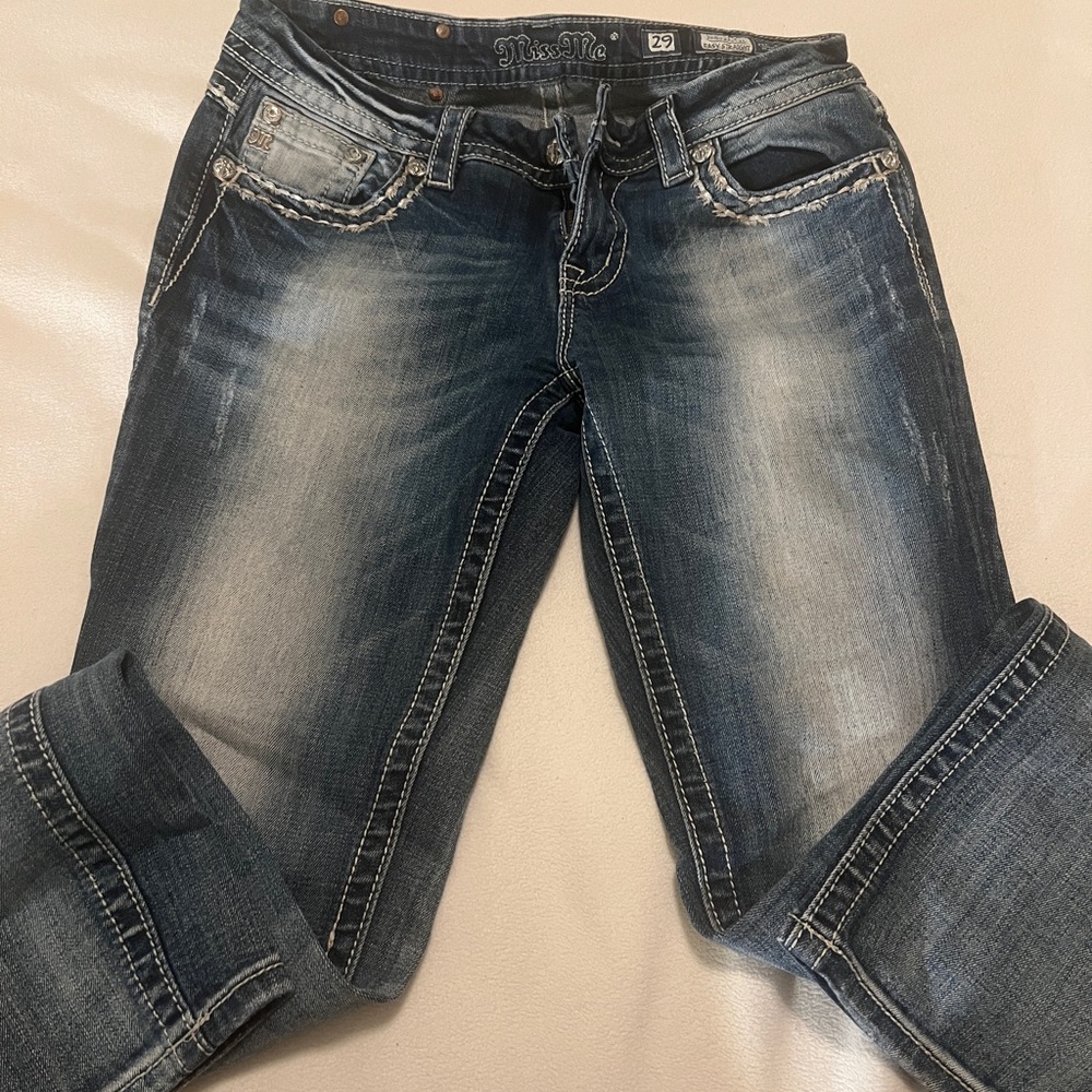 Miss Me Women's Dark Blue Boot Cut Jeans